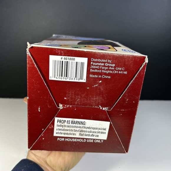 Color Shift LED World Globe Lamp 9.5" Map Night Light w/ Base Tested Working. - Picture 11 of 11